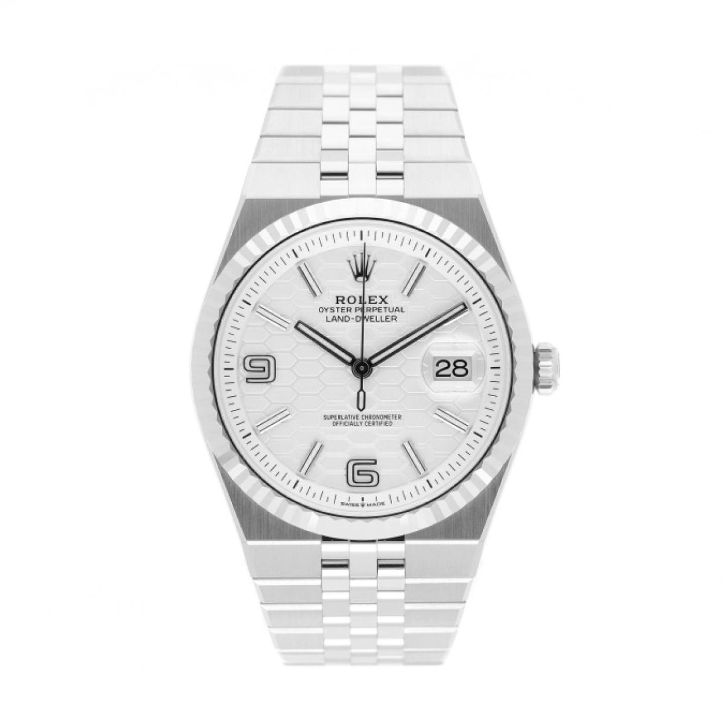 Rolex Land-Dweller 40 127334 (2026) - White dial 40 mm Steel case (1/5)