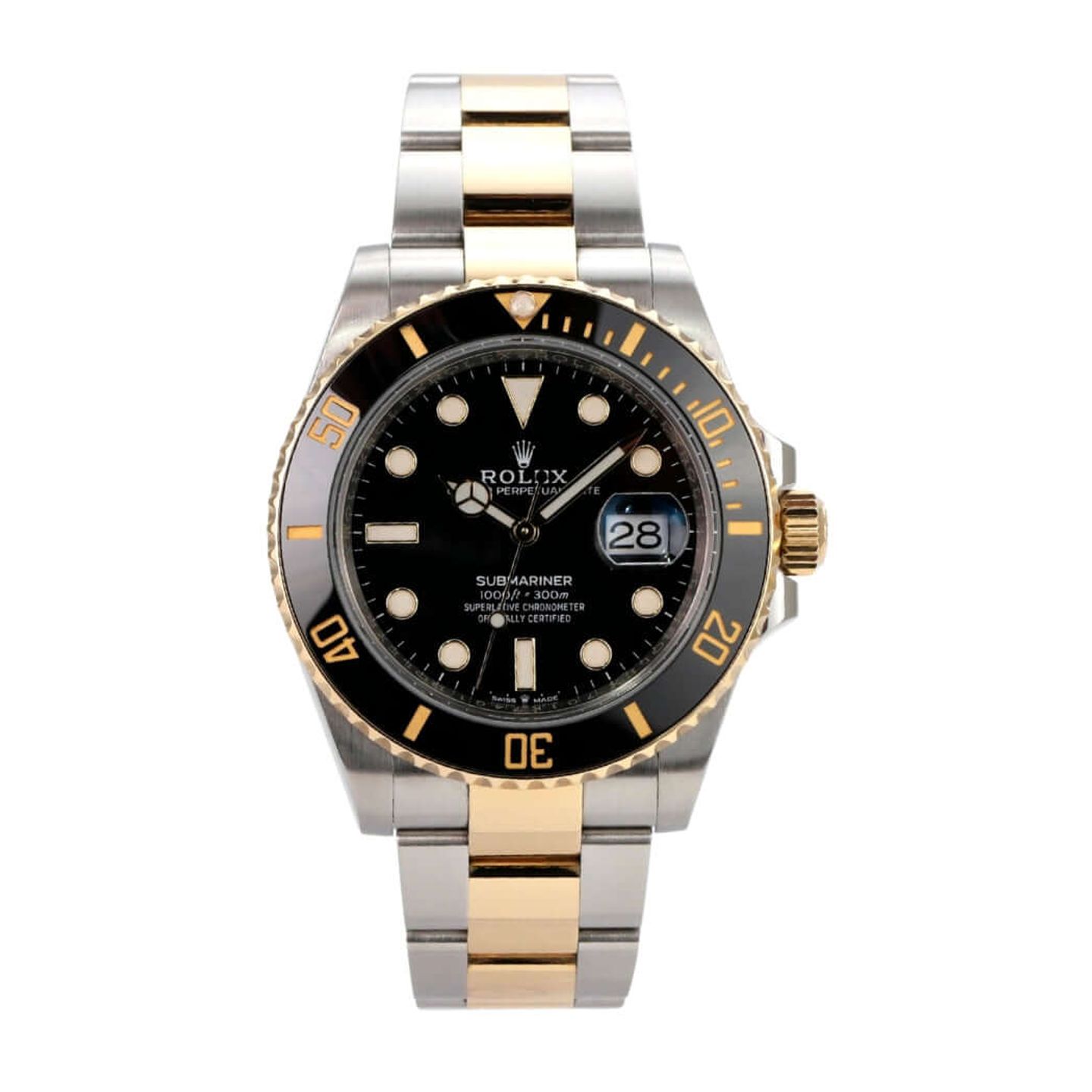 Rolex Submariner Date 126613LN (2021) - Zwart wijzerplaat 41mm Staal (2/8)