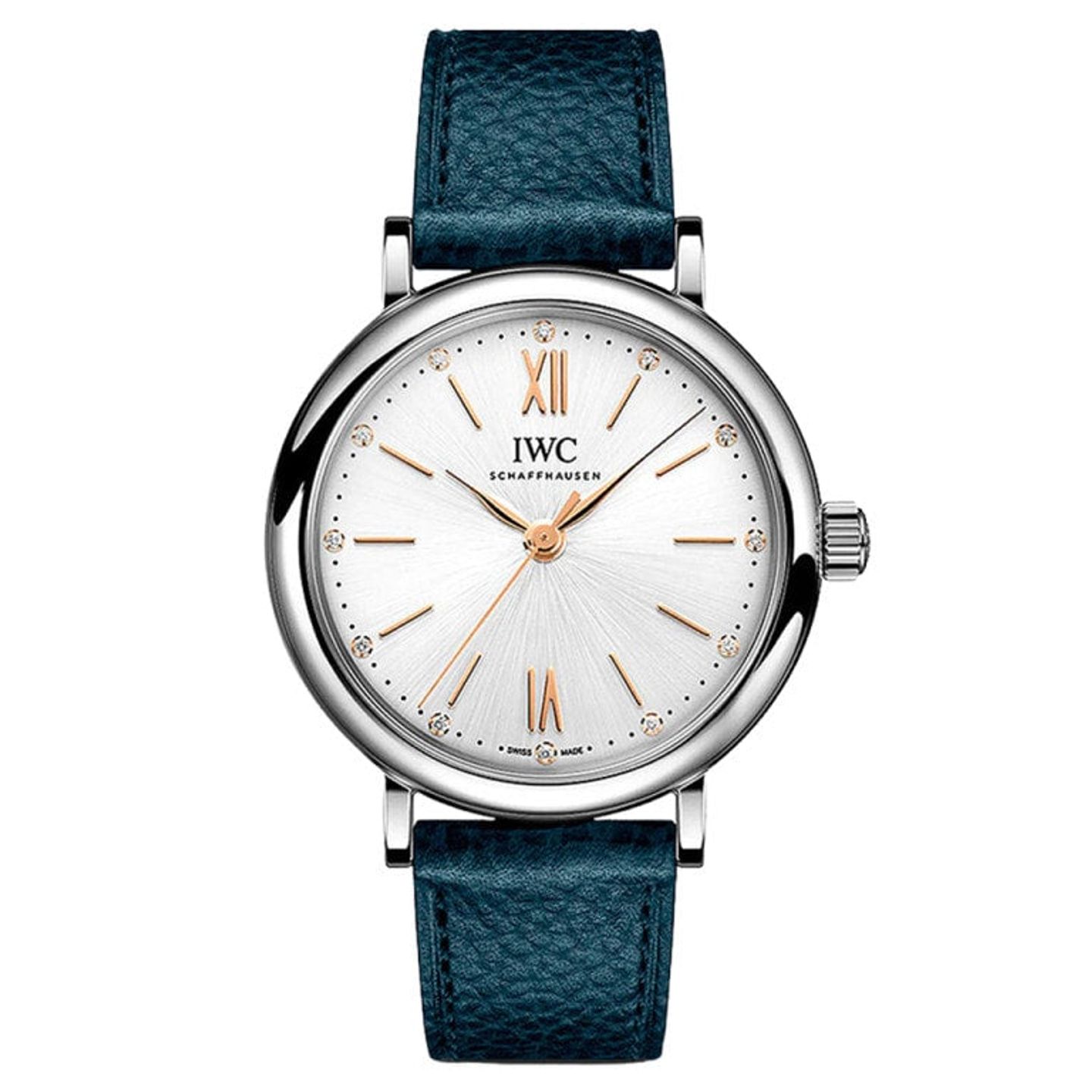 IWC Portofino Automatic IW357411 (2025) - Zilver wijzerplaat 34mm Staal (1/1)