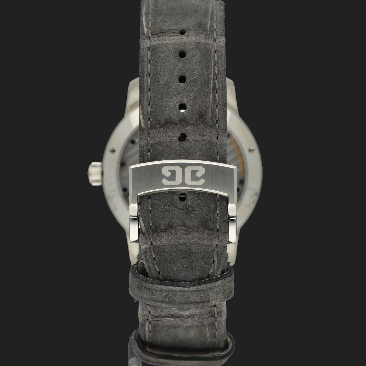 Glashütte Original PanoReserve 1-65-01-23-12-62 (2024) - Grijs wijzerplaat 40mm Staal (6/8)