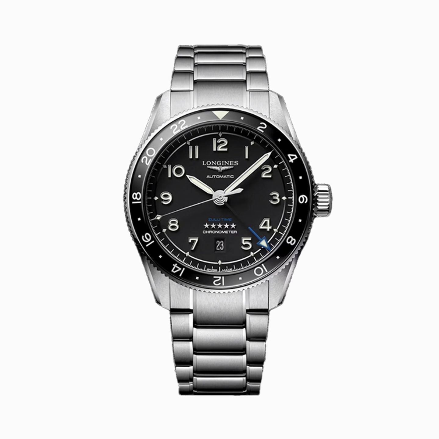 Longines Spirit L3.812.4.53.6 (2025) - Black dial 42 mm Steel case (1/1)