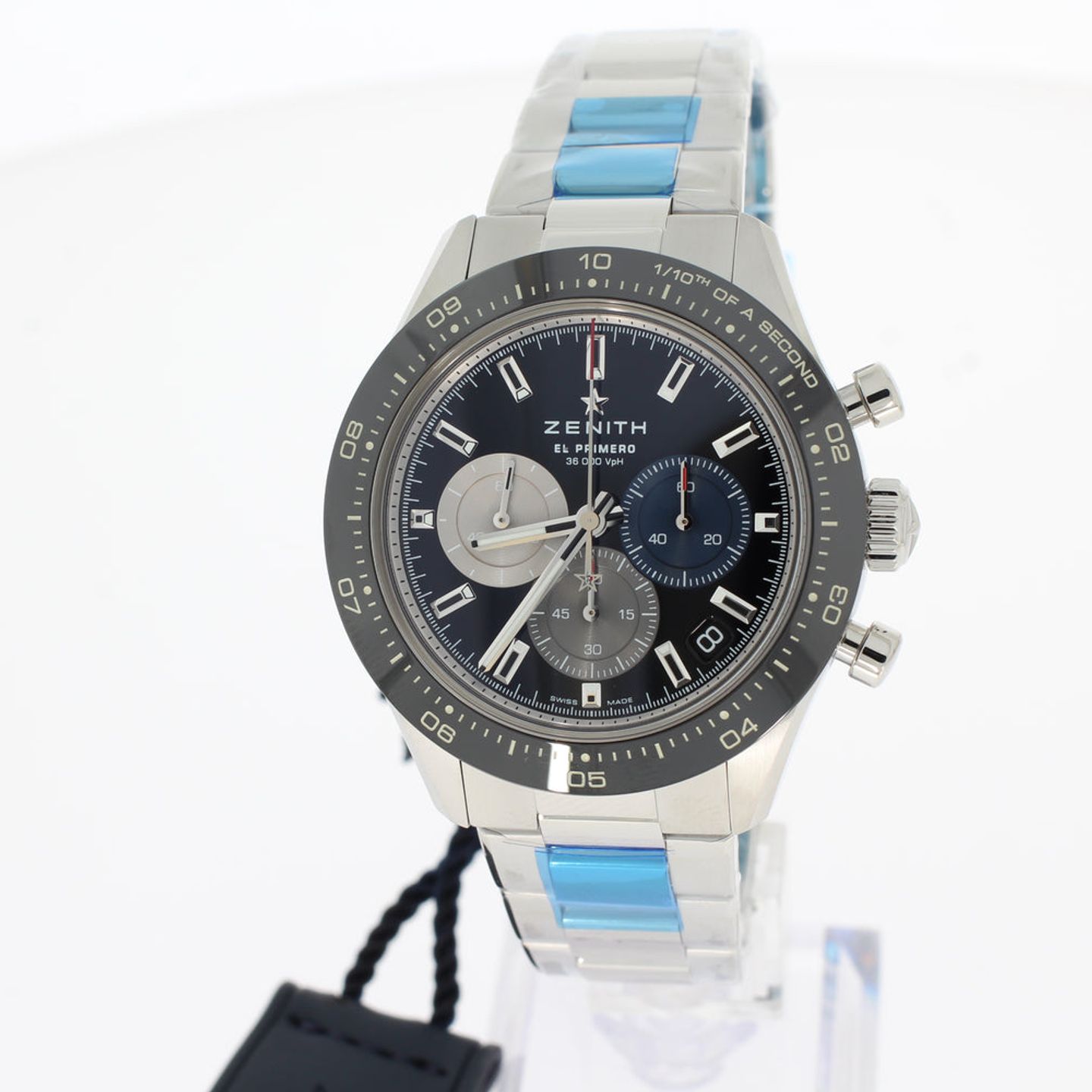 Zenith Chronomaster Sport 03.3100.3600/21.M3100 (2025) - Black dial 41 mm Steel case (1/4)