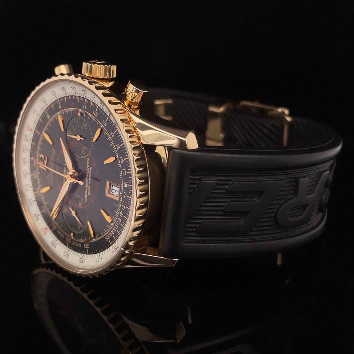 Breitling Montbrillant H48330 (2007) - 43mm Roségoud (6/8)