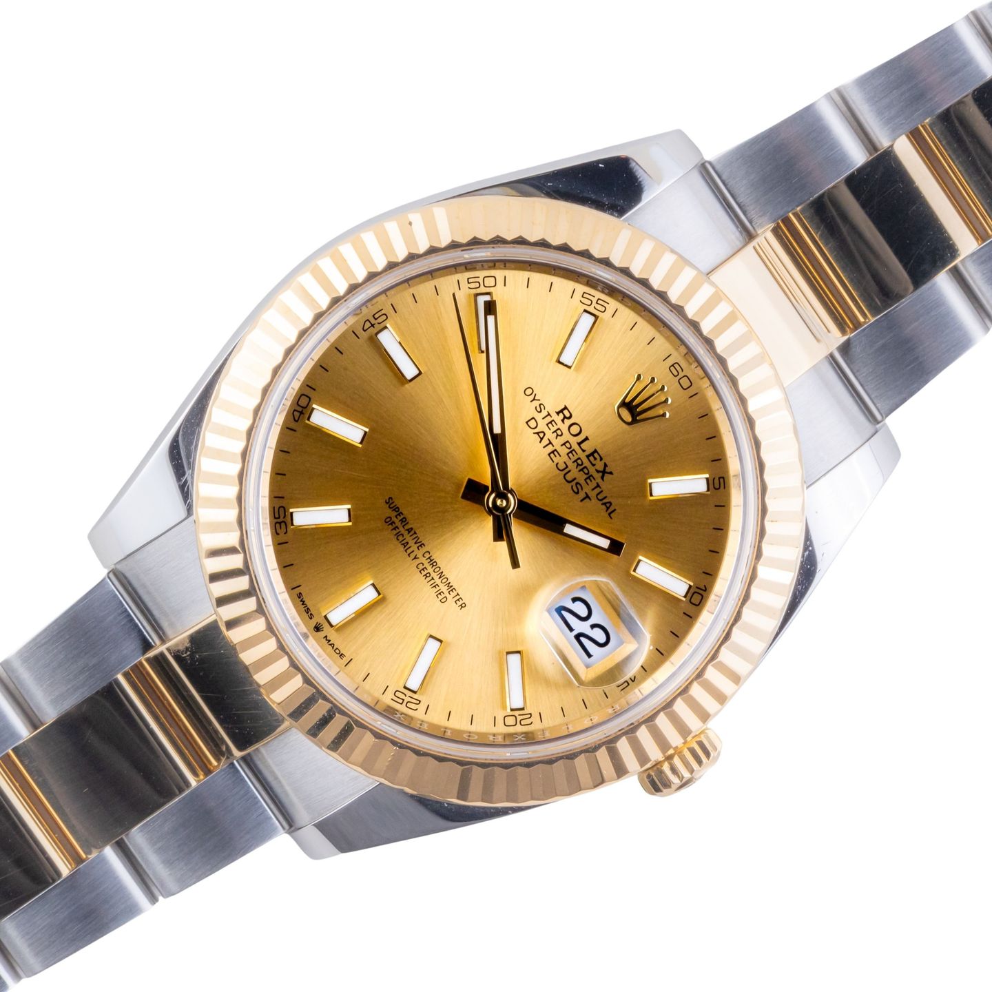 Rolex Datejust 41 126333 (2022) - 41mm Goud/Staal (1/8)