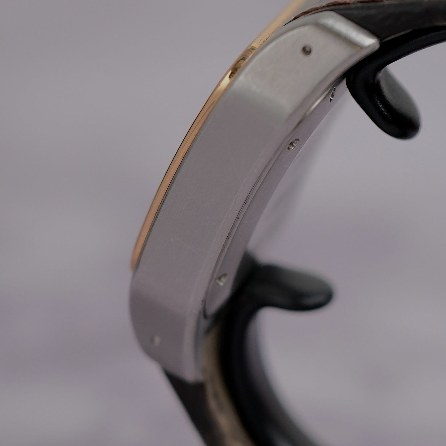 Cartier Santos 100 2878 (1904) - White dial 33 mm Steel case (5/8)