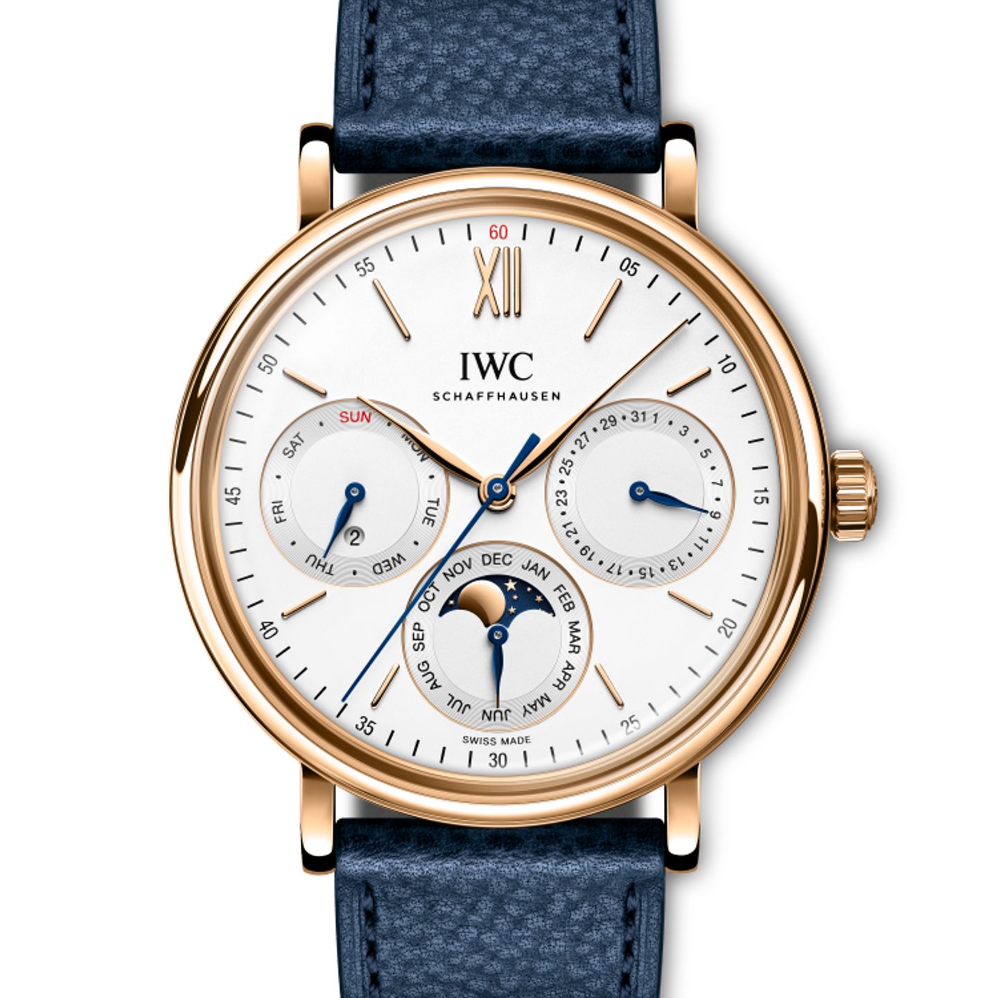 IWC Portofino IW344602 (2024) - Zilver wijzerplaat 40mm Roodgoud (1/1)