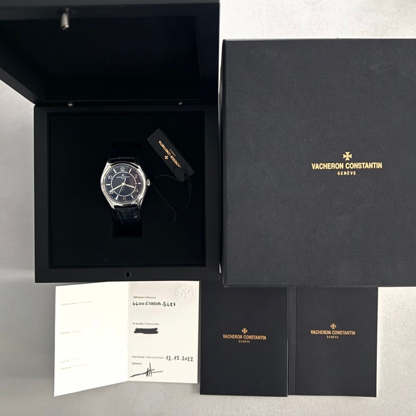 Vacheron Constantin Fiftysix 4600E/000A-B487 (2022) - Blue dial 40 mm Steel case (14/14)