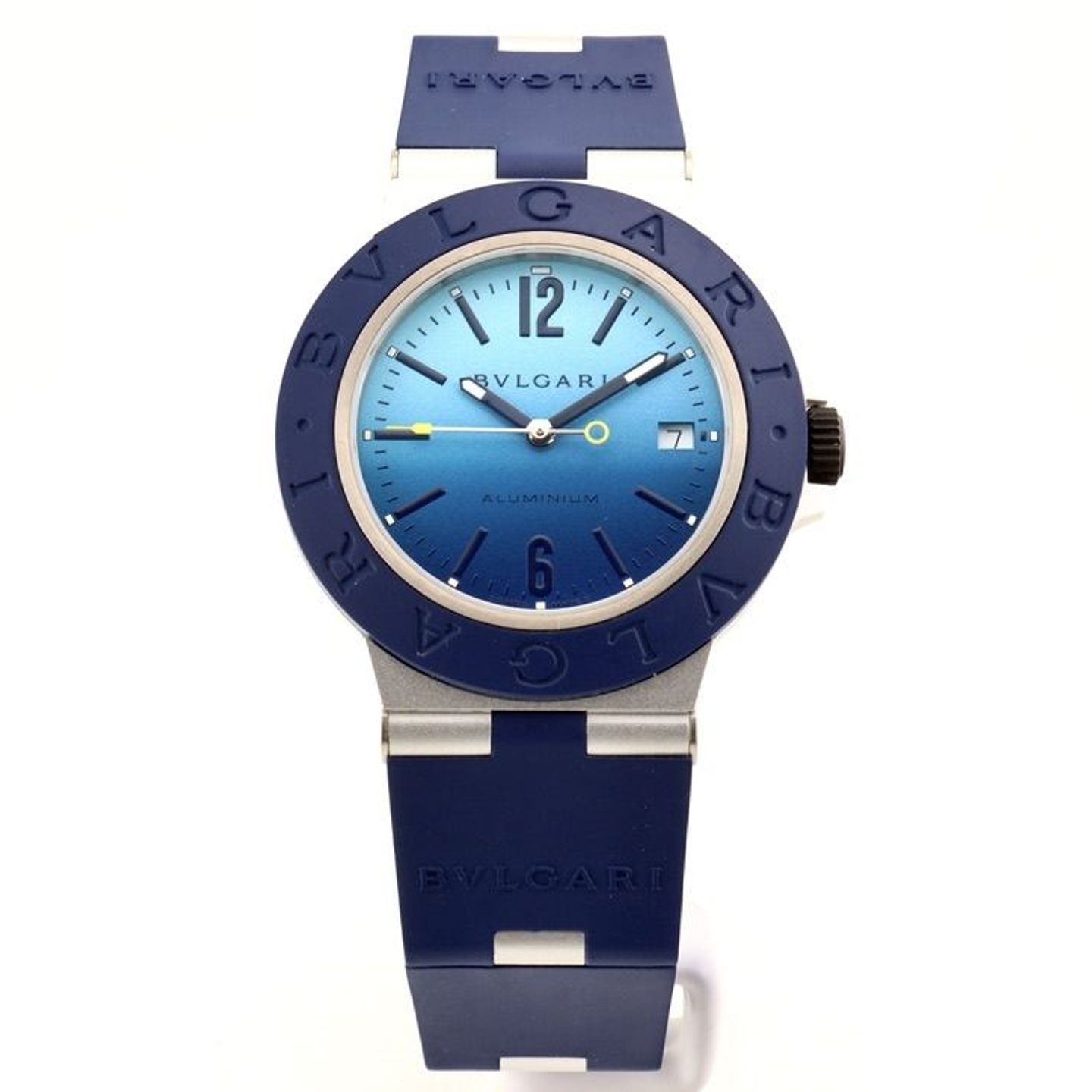 Bulgari Unknown BB40ATHMS (2023) - Blauw wijzerplaat 40mm Aluminium (1/1)