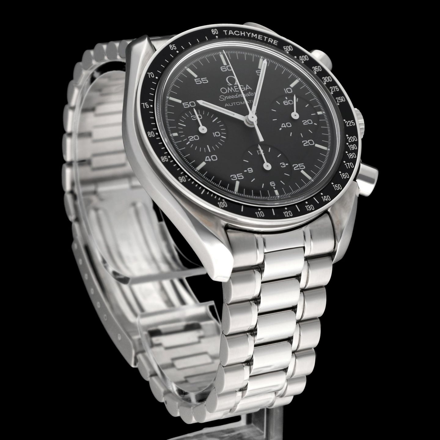 Omega Speedmaster Reduced 3510.50.00 (1995) - Black dial 39 mm Steel case (5/8)