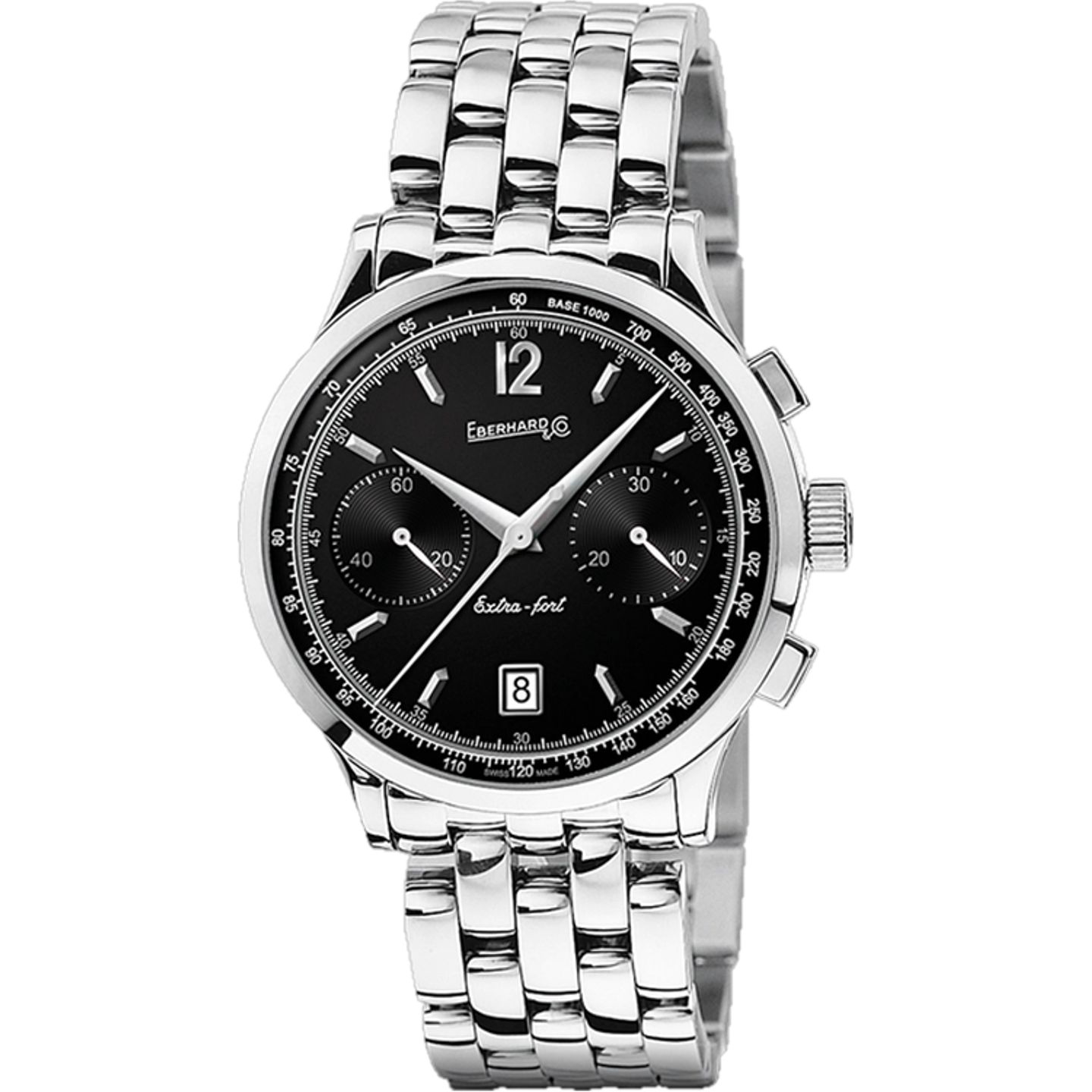 Eberhard & Co. Extra-Fort 31952.2 (2026) - Black dial 39 mm Steel case (1/1)