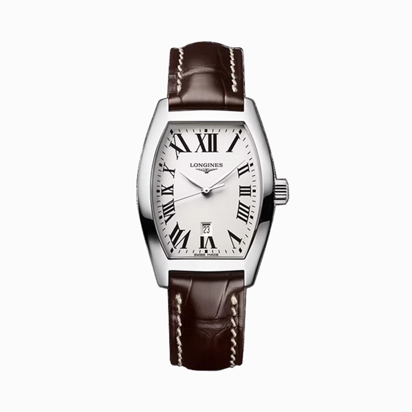 Longines Evidenza L2.155.4.71.5 (2025) - Beige wijzerplaat 26mm Staal (1/1)