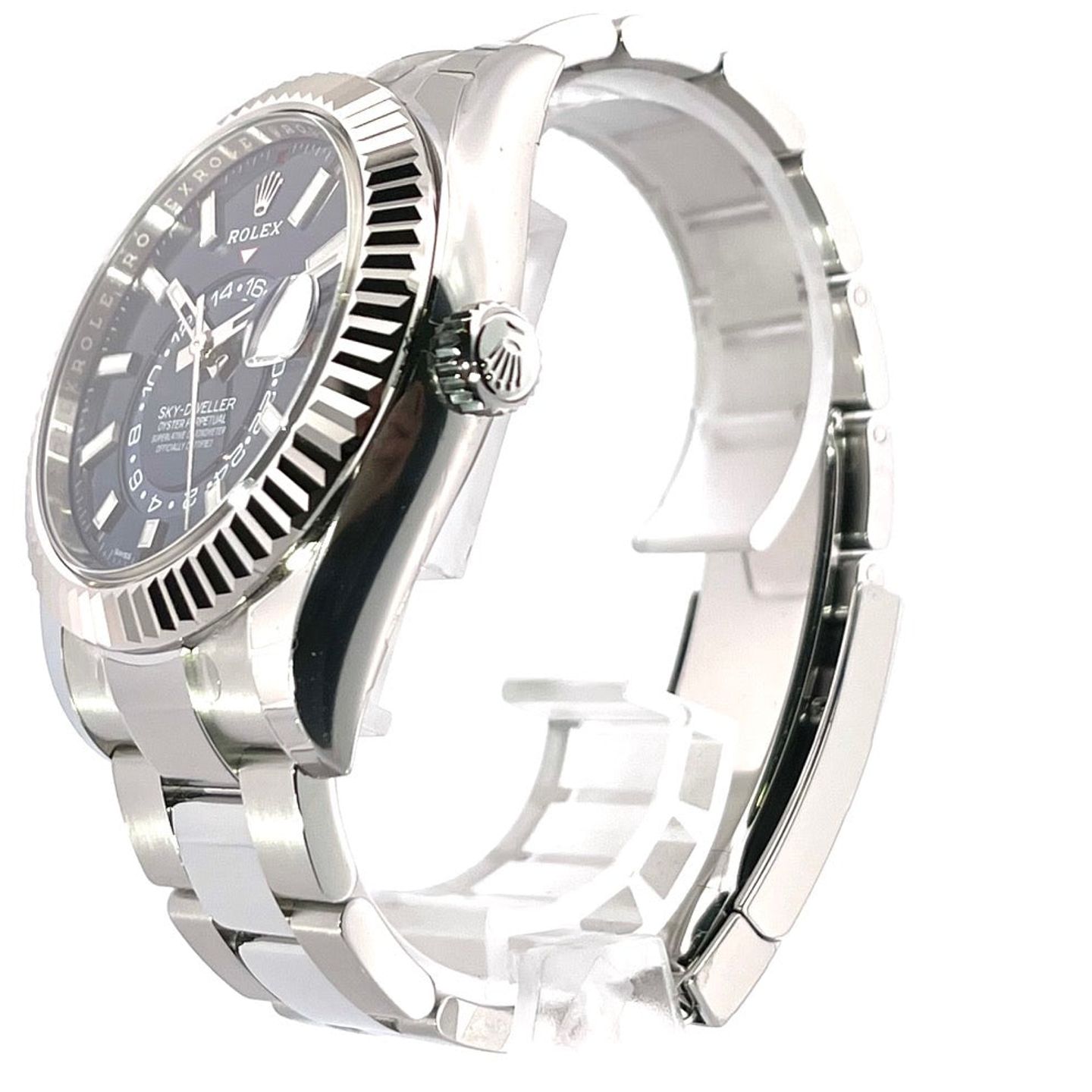 Rolex Sky-Dweller 326934 (2021) - Blauw wijzerplaat 42mm Staal (2/7)