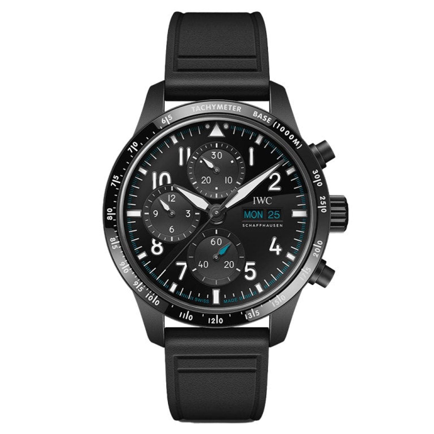 IWC Pilot Chronograph IW388306 (2025) - Black dial 43 mm Titanium case (1/1)