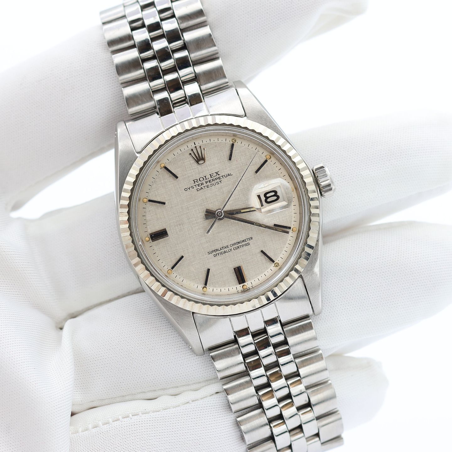 Rolex Datejust 1601 (Unknown (random serial)) - Silver dial 36 mm Steel case (3/7)