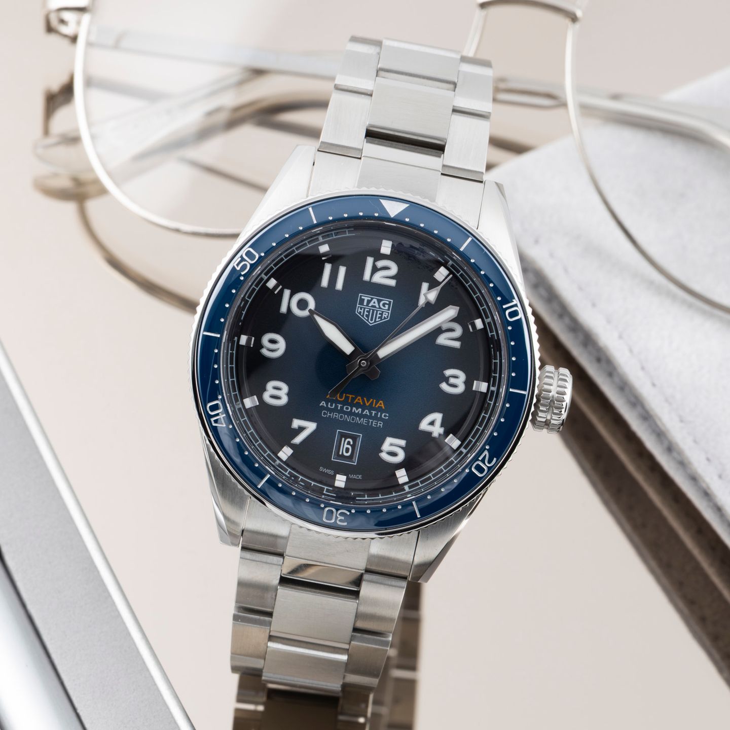 TAG Heuer Carrera Calibre HEUER 01 CAR201AA.BA0714 - (1/8)