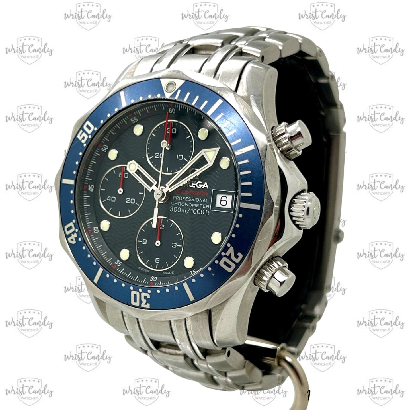 Omega Seamaster Diver 300 M 2599.80.00 (2014) - Blue dial 42 mm Steel case (2/8)