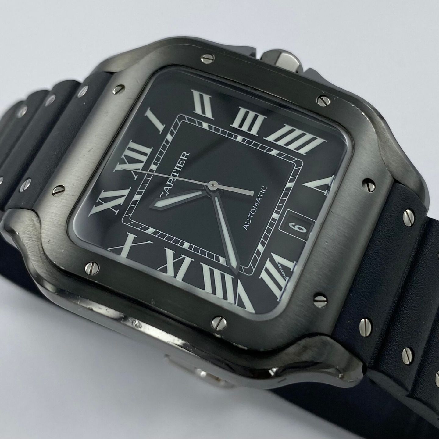 Cartier Santos WSSA0039 (2024) - 40mm Staal (3/6)