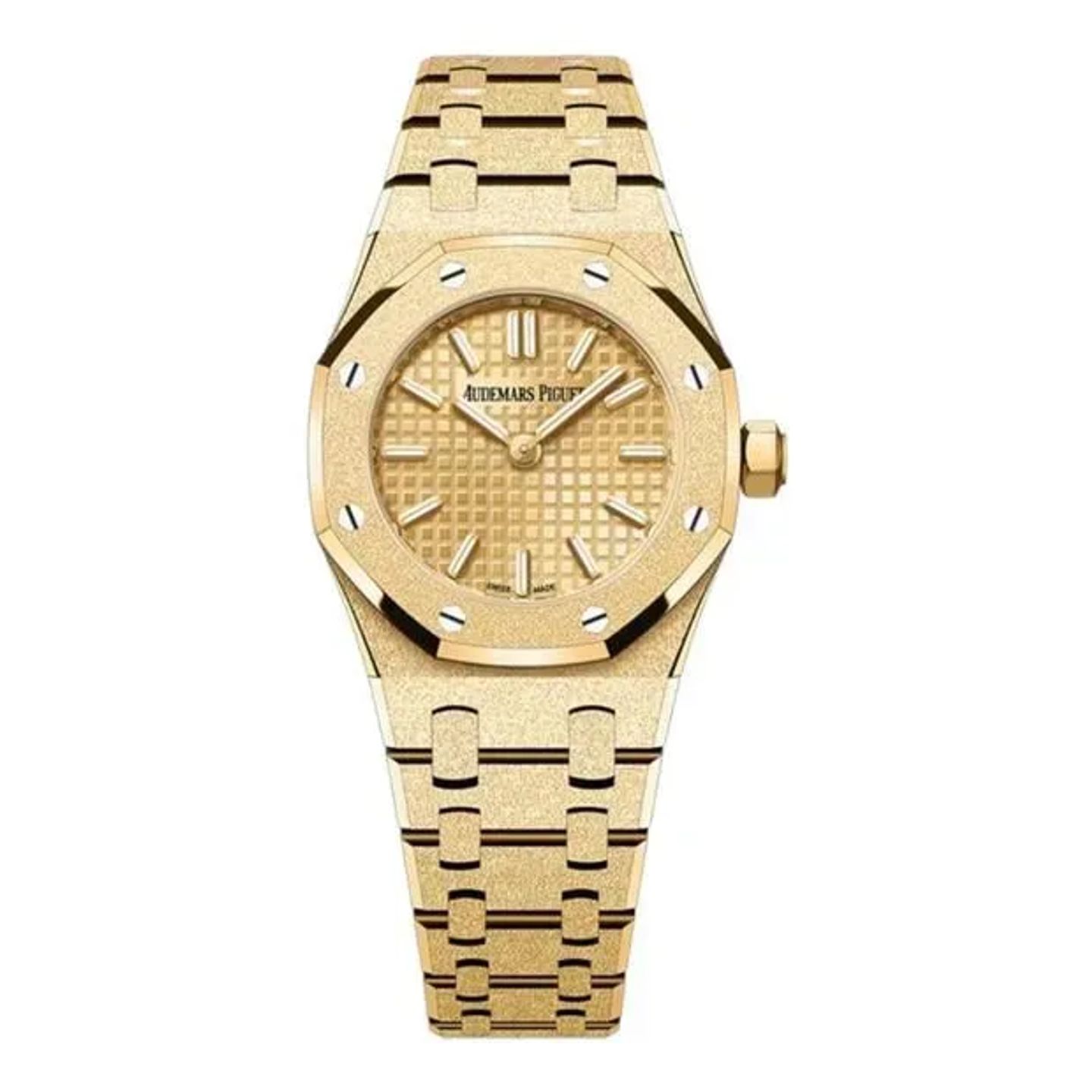 Audemars Piguet Royal Oak Mini 67630BA.GG.1312BA.01 (2025) - Champagne dial 23 mm Yellow Gold case (1/6)