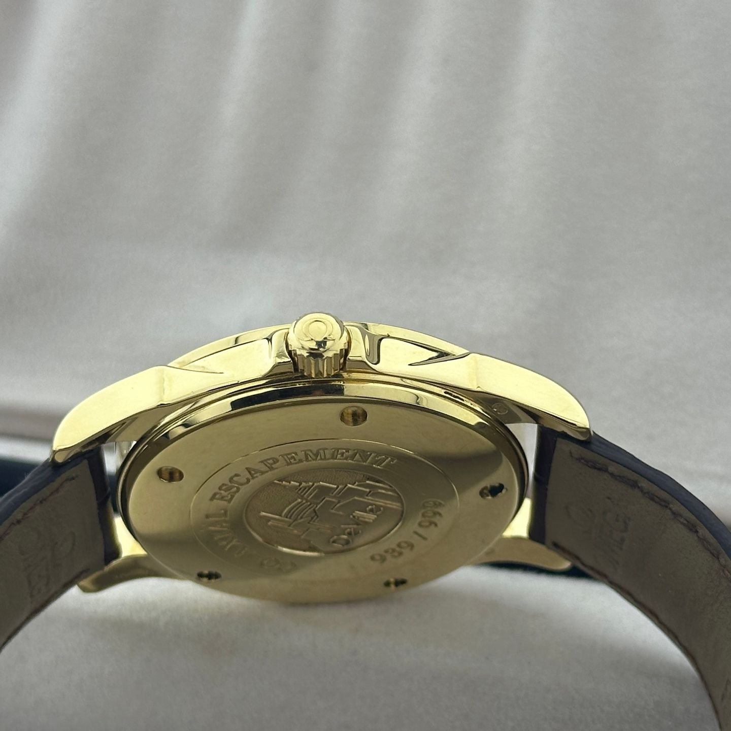 Omega De Ville Co-Axial 5911.31.22 (Unknown (random serial)) - 38 mm Yellow Gold case (5/8)