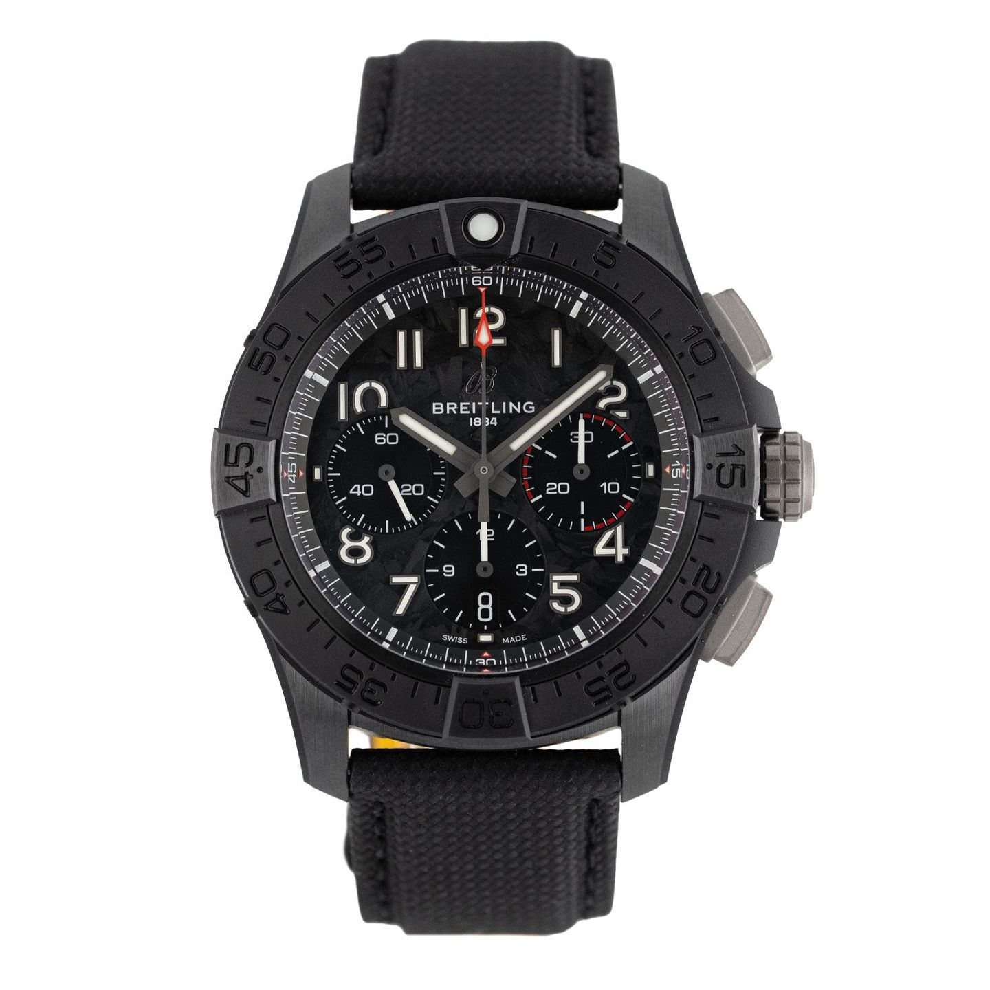Breitling Avenger SB0147101B1X1 (2026) - Zwart wijzerplaat 44mm Keramiek (1/7)
