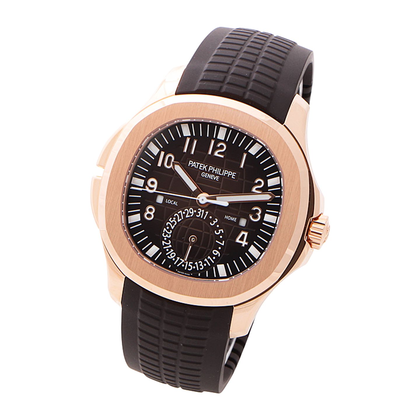 Patek Philippe Aquanaut 5164R-001 (2024) - Bruin wijzerplaat 41mm Roségoud (2/4)