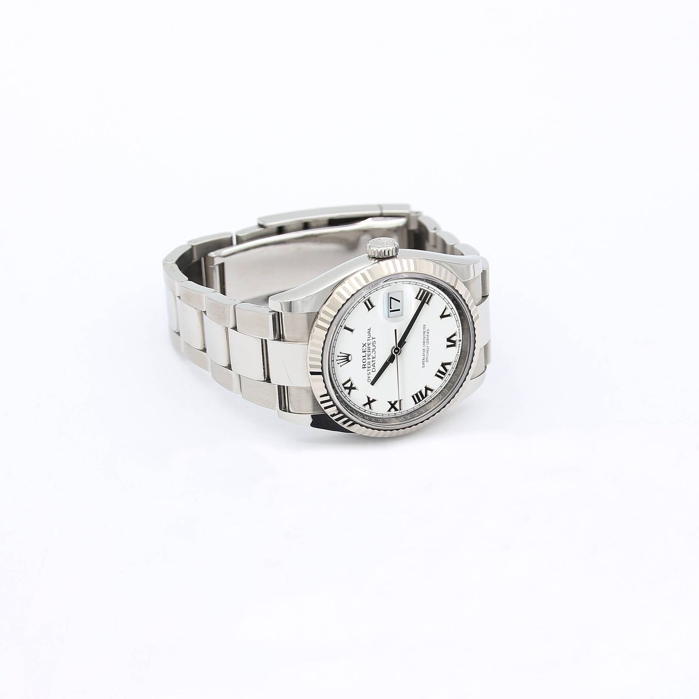 Rolex Datejust 36 126234 (Unknown (random serial)) - White dial 36 mm Steel case (6/8)