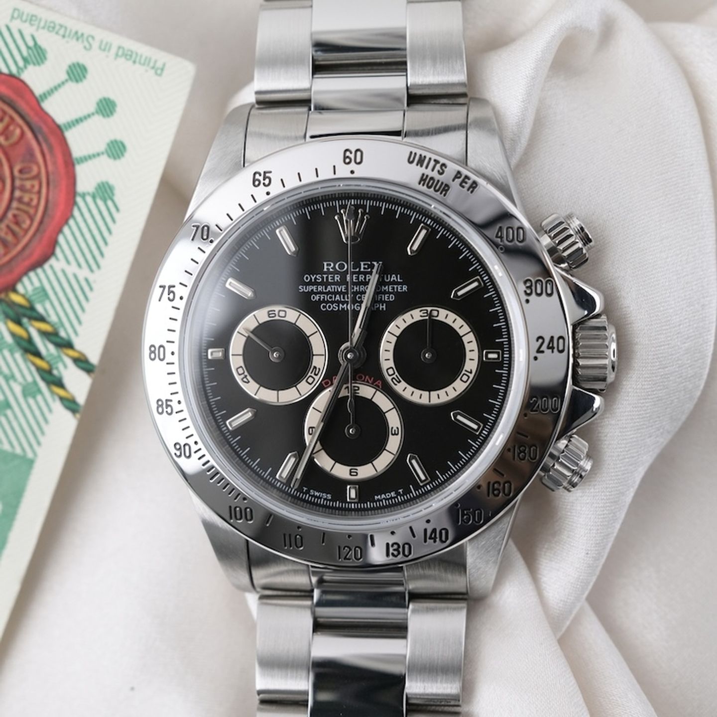 Rolex Daytona 16520 (1996) - 40mm Staal (1/8)