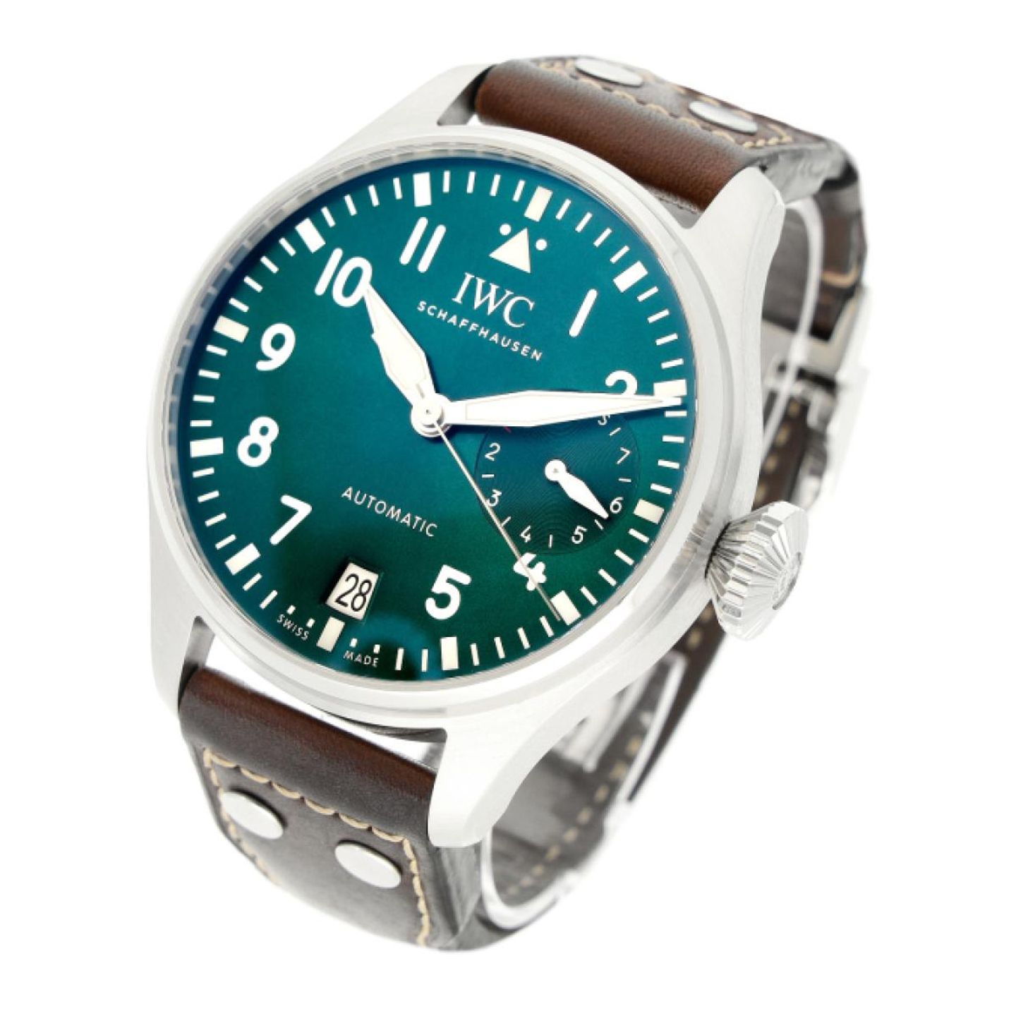 IWC Big Pilot IW501015 (2023) - Green dial 46 mm Steel case (2/5)