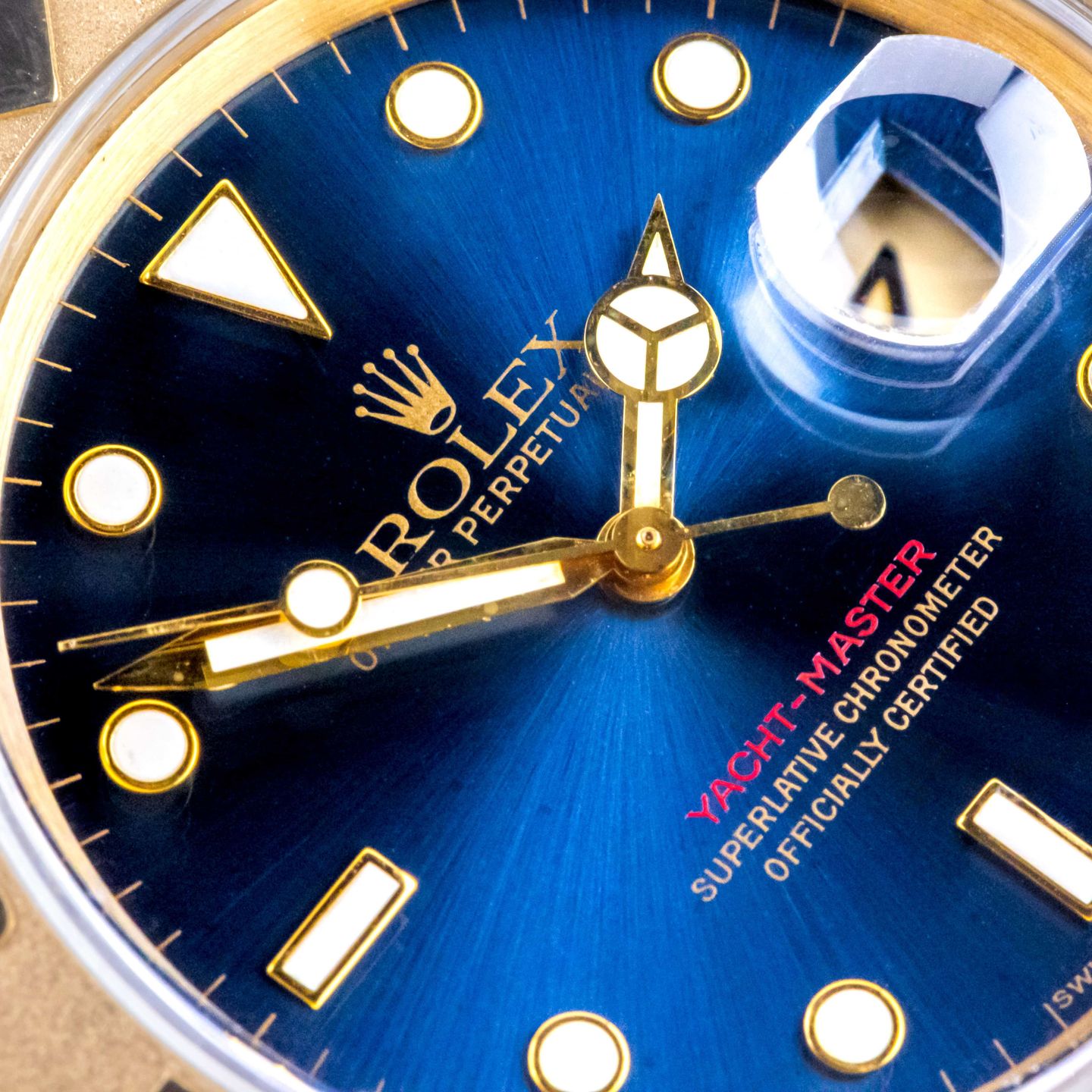 Rolex Yacht-Master 40 16628 (1997) - 40 mm Yellow Gold case (2/8)