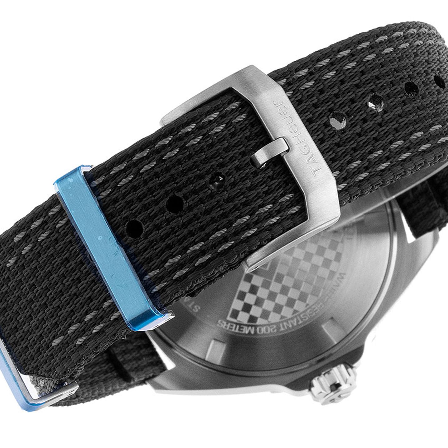 TAG Heuer Formula 1 Quartz WAZ101A.FC8305 (2025) - Oranje wijzerplaat 43mm Staal (7/7)