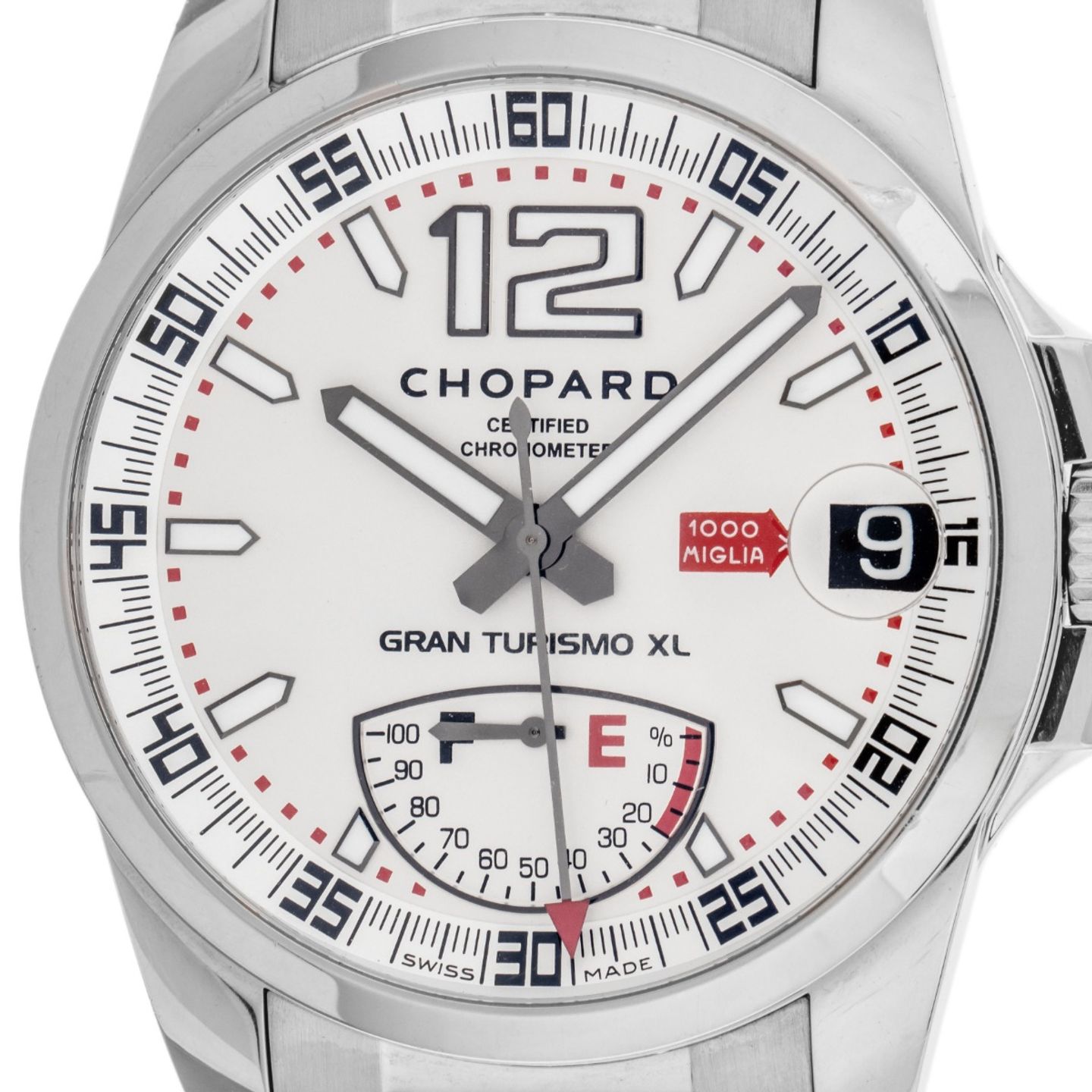 Chopard Classic 158457 (2012) - Silver dial 44 mm Steel case (1/8)
