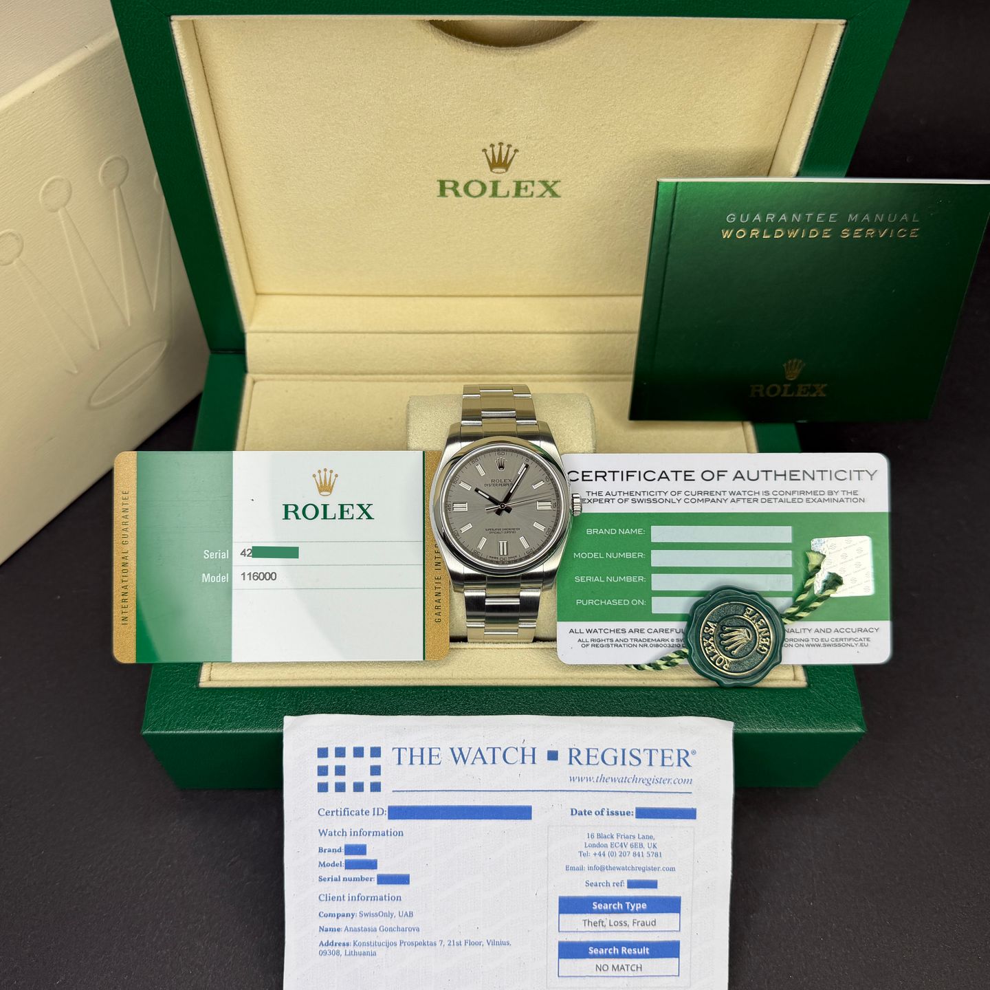 Rolex Oyster Perpetual 36 116000 - (3/8)