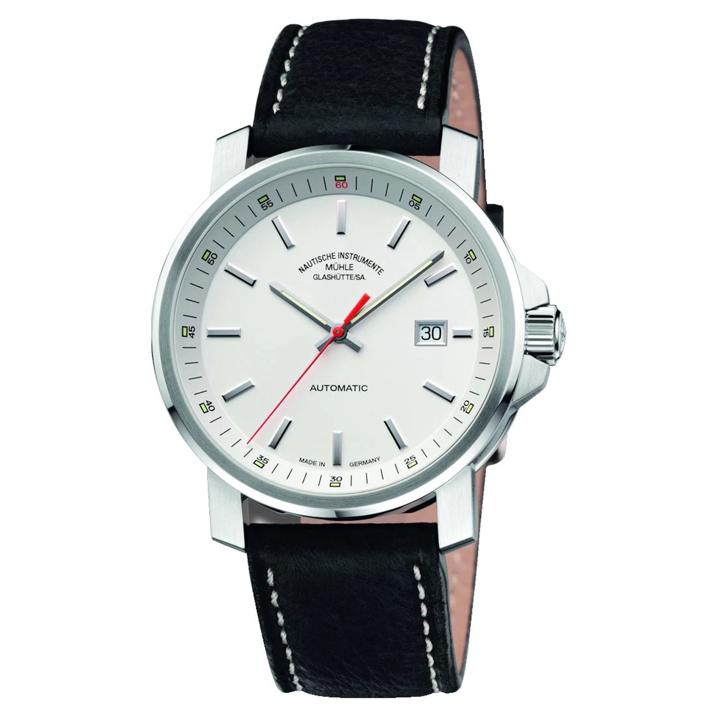 Mühle Glashütte 29er Big M1-25-31-LB (2024) - White dial 43 mm Steel case (3/3)