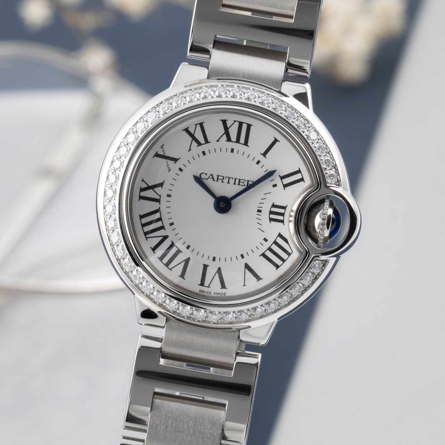 Cartier Ballon Bleu 28mm W4BB0015 - (3/8)