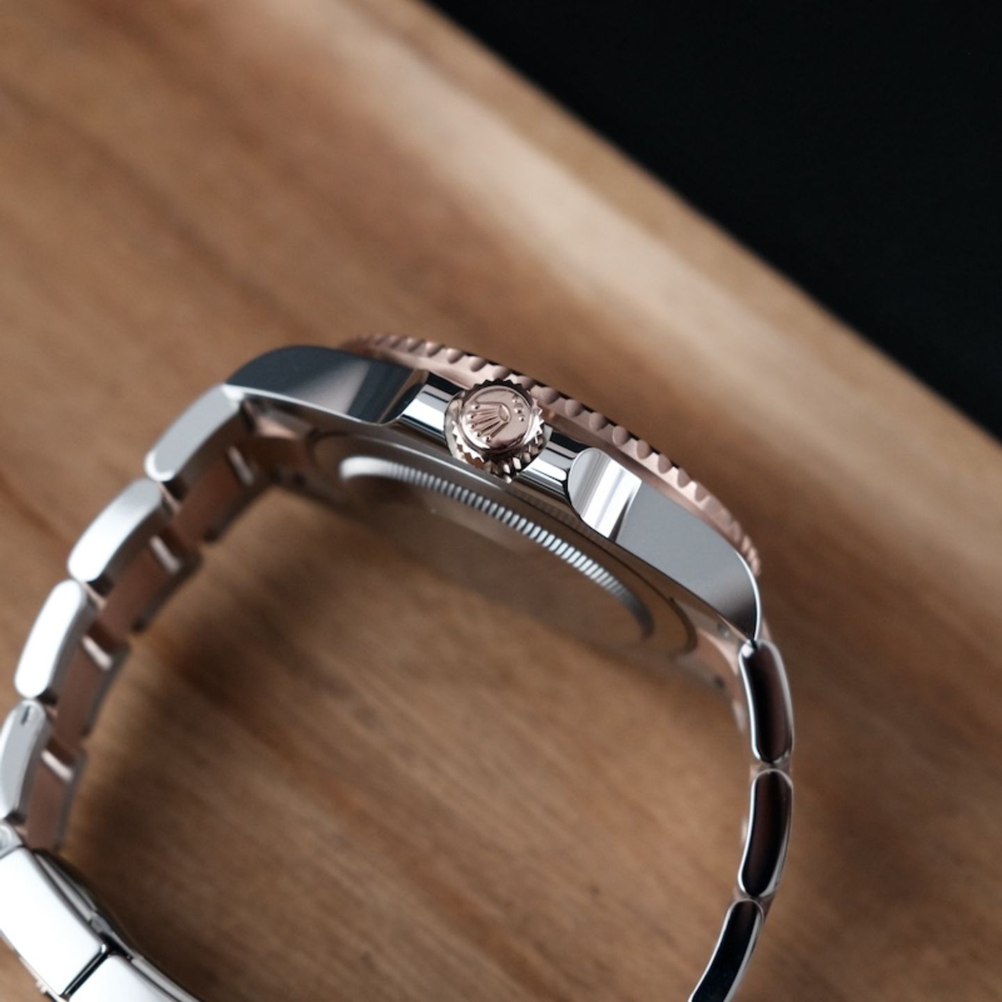 Rolex GMT-Master II 126711CHNR (2025) - Zwart wijzerplaat 40mm Goud/Staal (7/8)