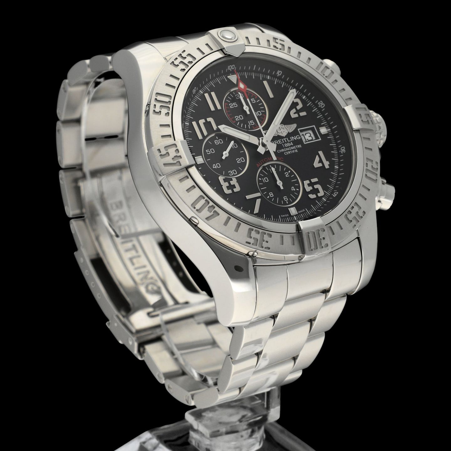Breitling Super Avenger II A13371 (2015) - 48mm Staal (4/8)