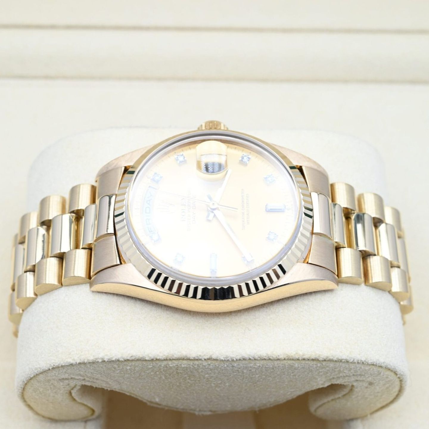 Rolex Day-Date 36 18238 (1997) - 36mm Geelgoud (3/7)