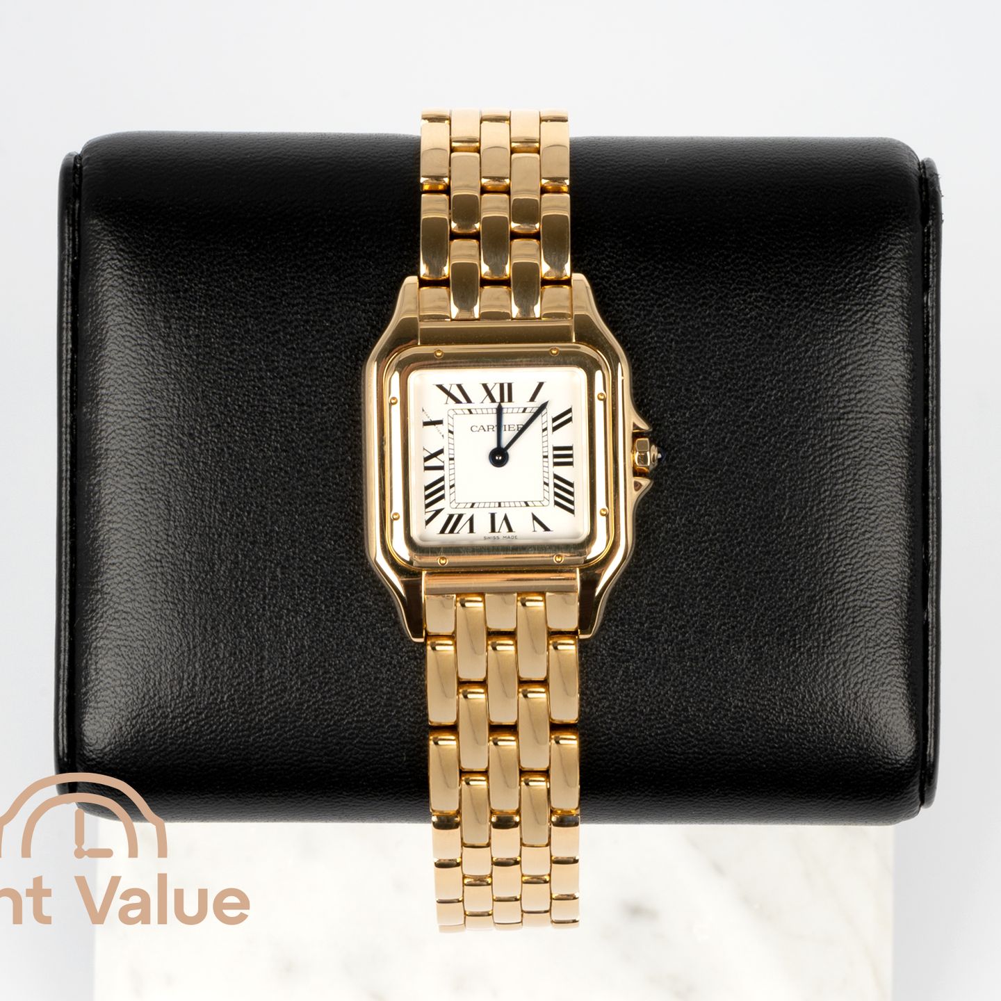 Cartier Panthère WGPN0009 (2024) - White dial 37 mm Yellow Gold case (1/5)
