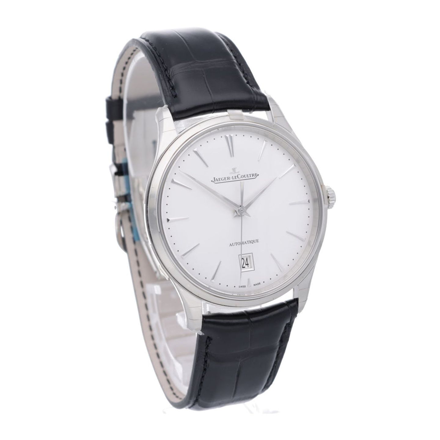 Jaeger-LeCoultre Master Ultra Thin Date Q1238420 (2024) - Silver dial 39 mm Steel case (7/7)