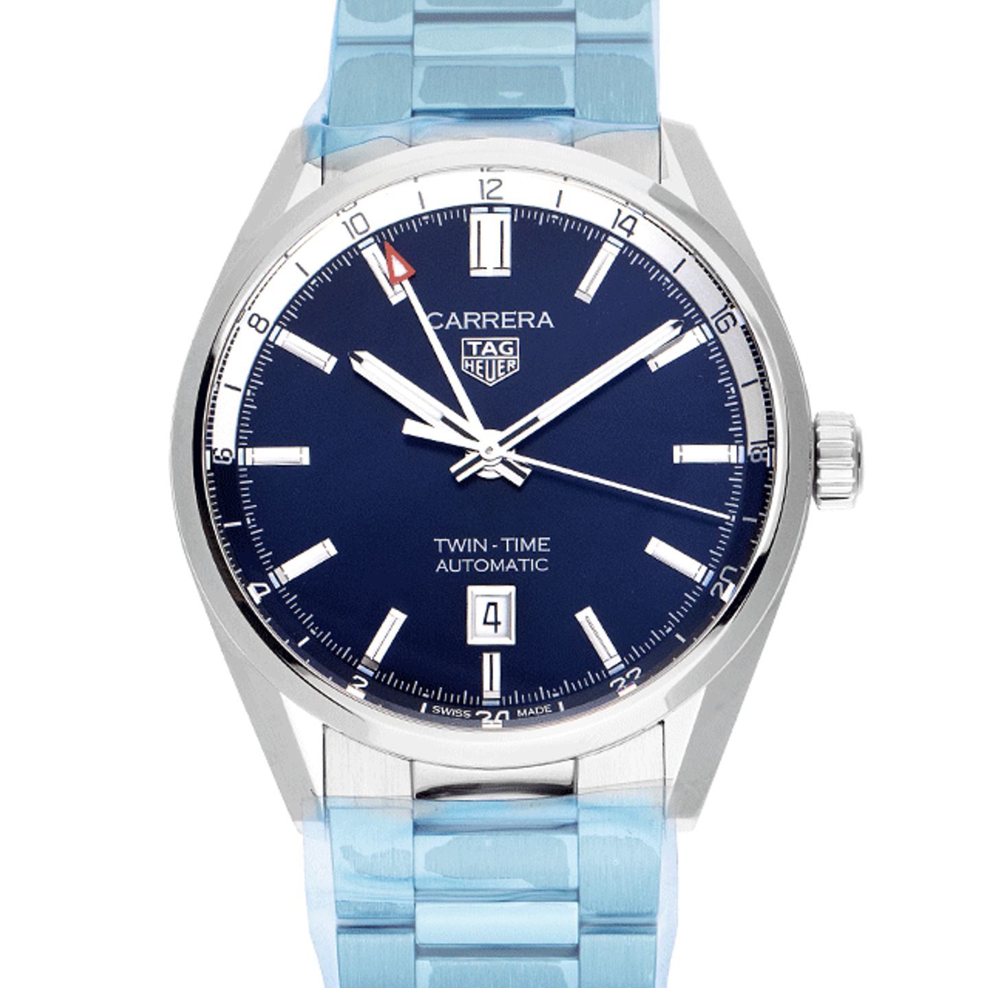 TAG Heuer Carrera Calibre 7 WBN201A.BA0640 (2023) - Blue dial 41 mm Steel case (7/7)