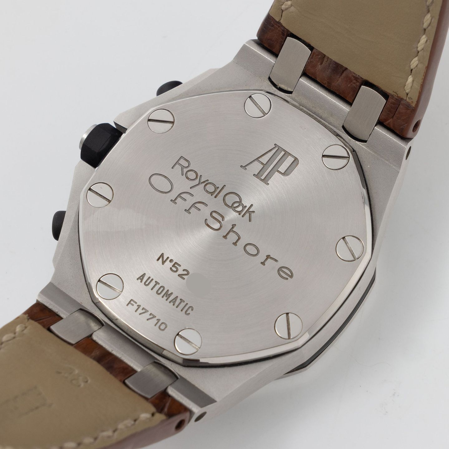 Audemars Piguet Royal Oak Offshore Chronograph Volcano 26170ST (Onbekend (willekeurig serienummer)) - Zwart wijzerplaat 42mm Staal (7/8)