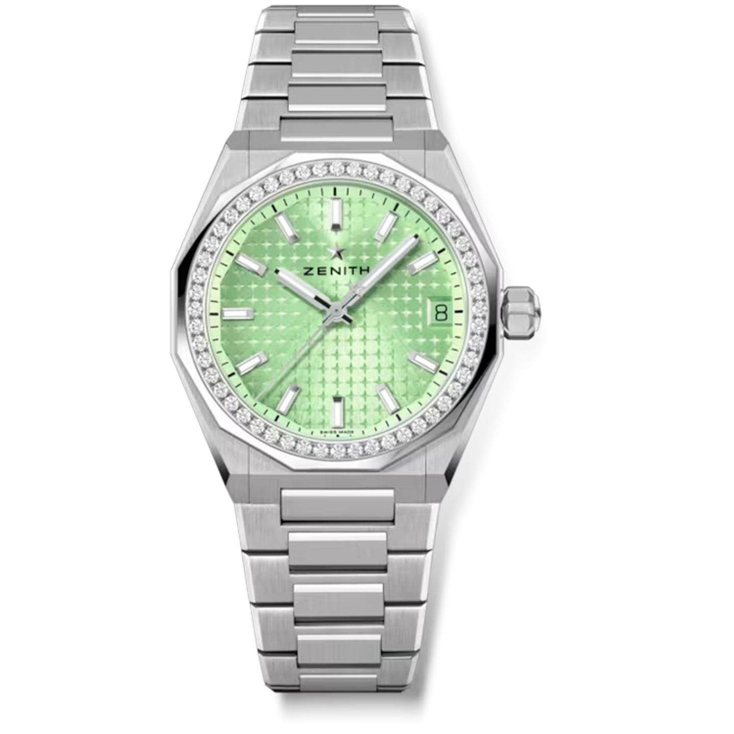 Zenith Defy Skyline 16.9400.670/61.I001 (2026) - Groen wijzerplaat 36mm Staal (1/1)