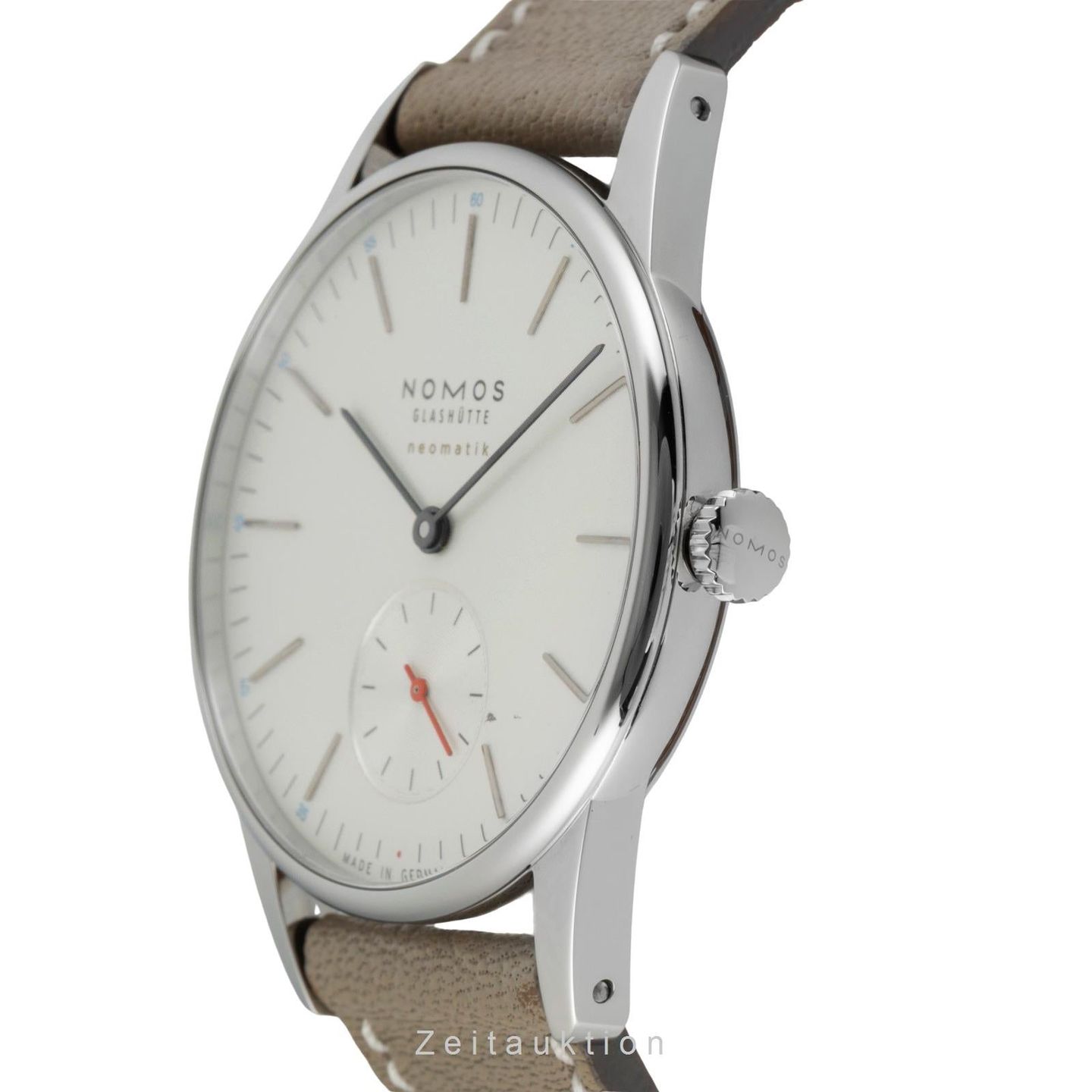 NOMOS Orion Neomatik 392 (Onbekend (willekeurig serienummer)) - Wit wijzerplaat 36mm Staal (5/8)