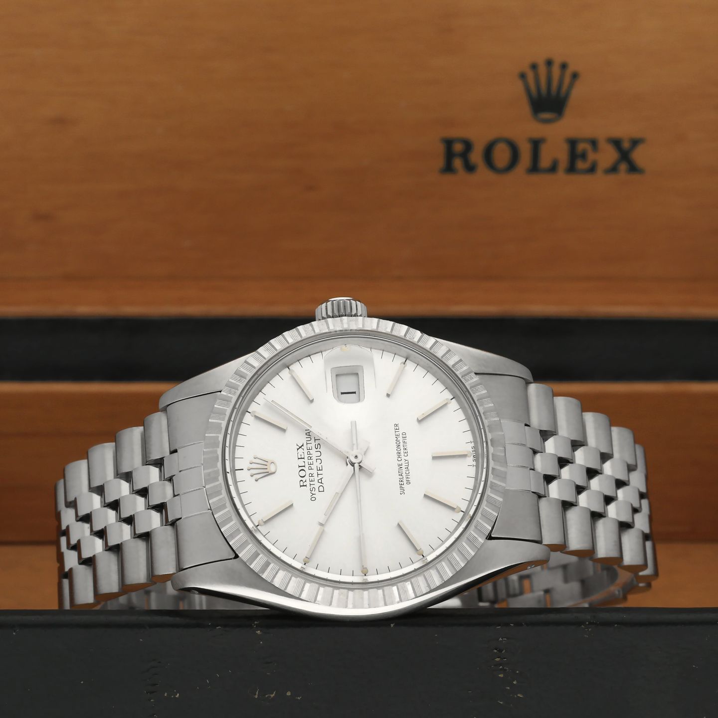 Rolex Datejust 36 16030 (1984) - Silver dial 36 mm Steel case (3/8)