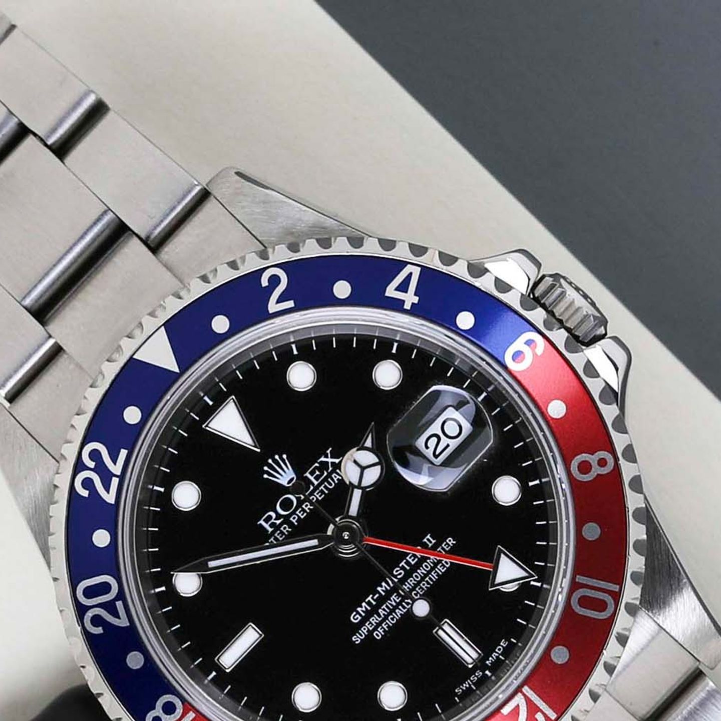 Rolex GMT-Master II 16710 (2005) - 40 mm Steel case (3/8)