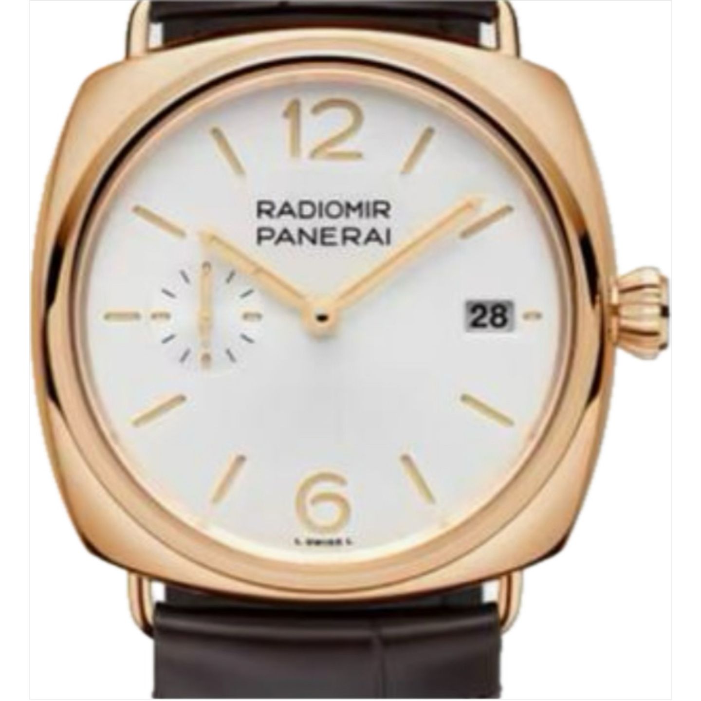 Panerai Radiomir PAM01026 (2024) - White dial 40 mm Rose Gold case (1/1)