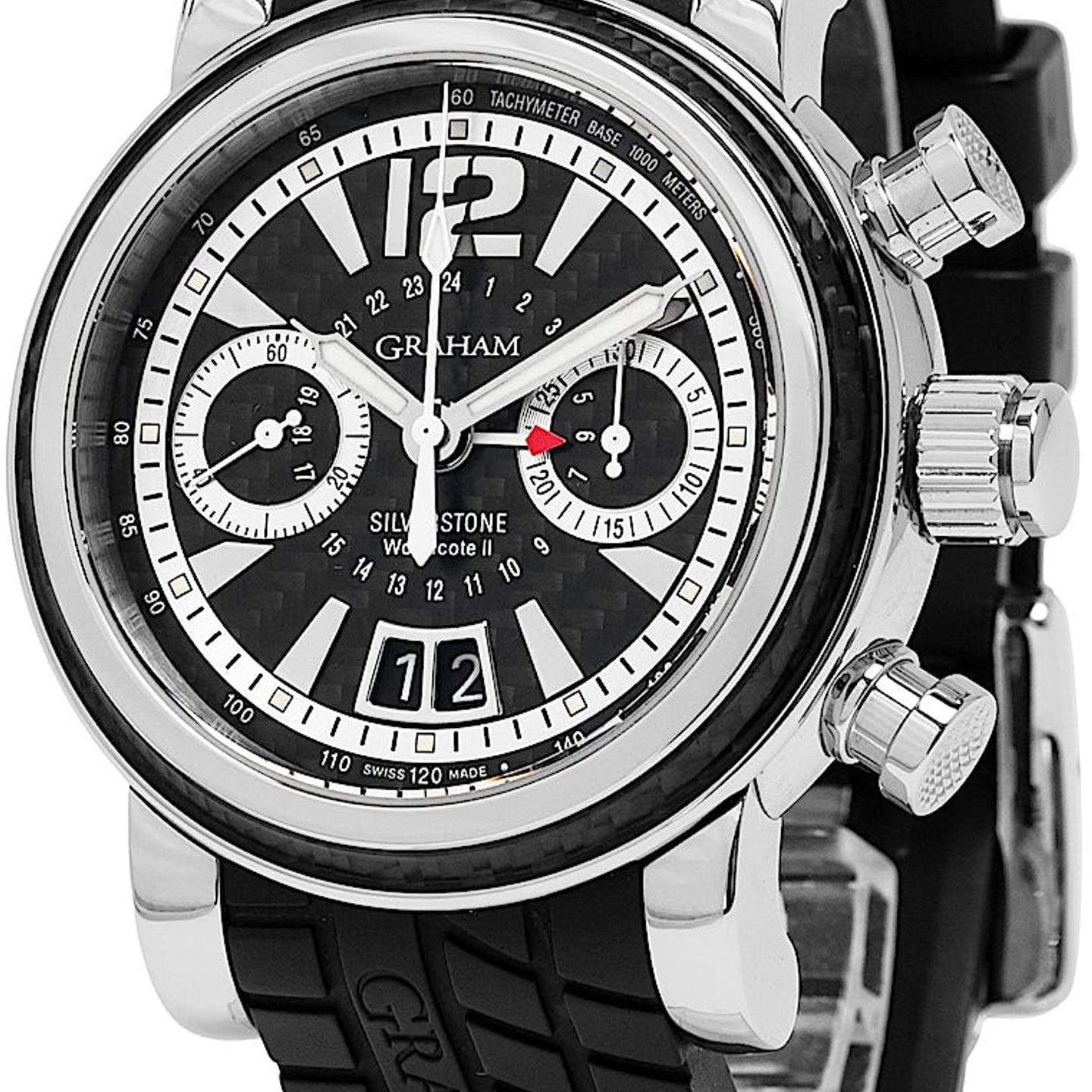 Graham Silverstone 2GSIUS.B06A.K07B (2009) - Black dial 45 mm Steel case (3/4)