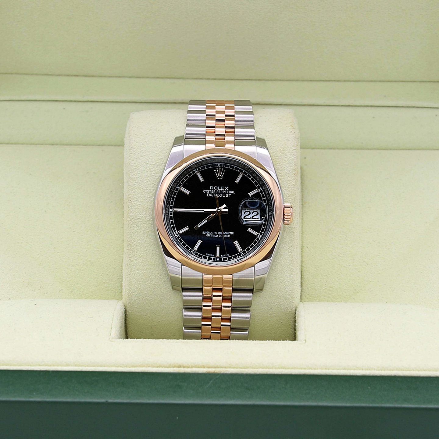 Rolex Datejust 36 116201 (Onbekend (willekeurig serienummer)) - 36mm Goud/Staal (2/7)
