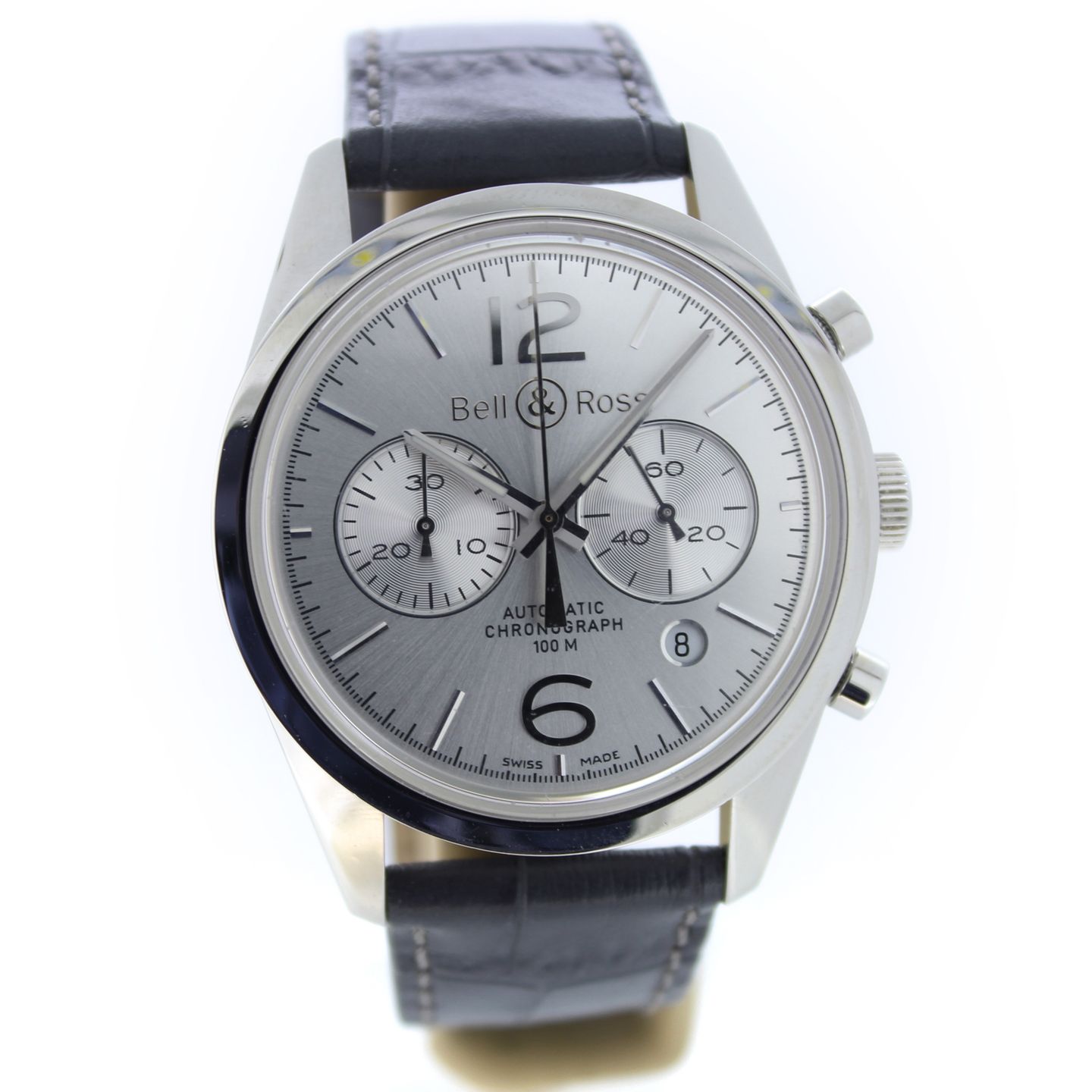 Bell & Ross Vintage BRG123-WH-ST/SCR - (5/6)