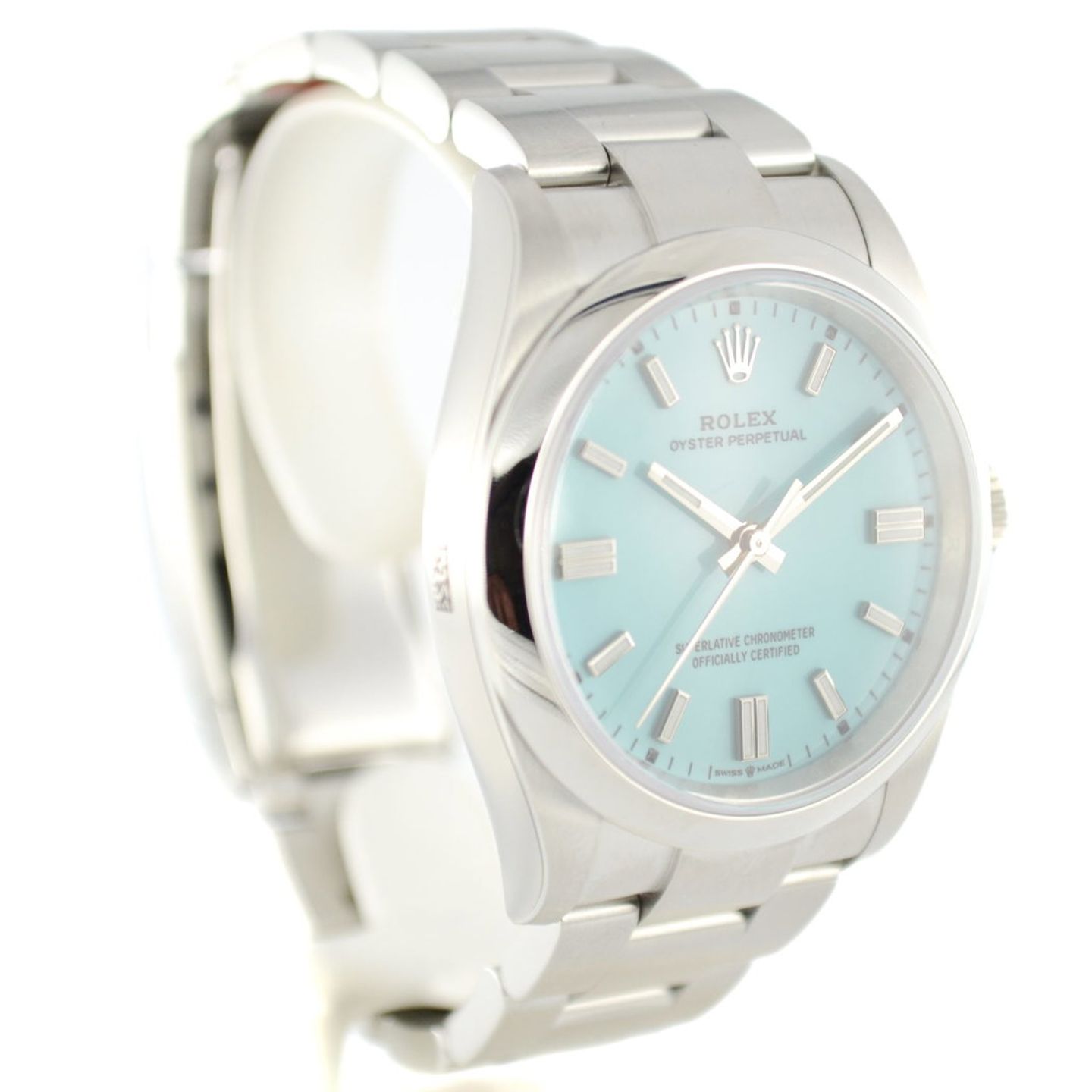 Rolex Oyster Perpetual 36 126000 (2026) - Turquoise dial 36 mm Steel case (6/7)